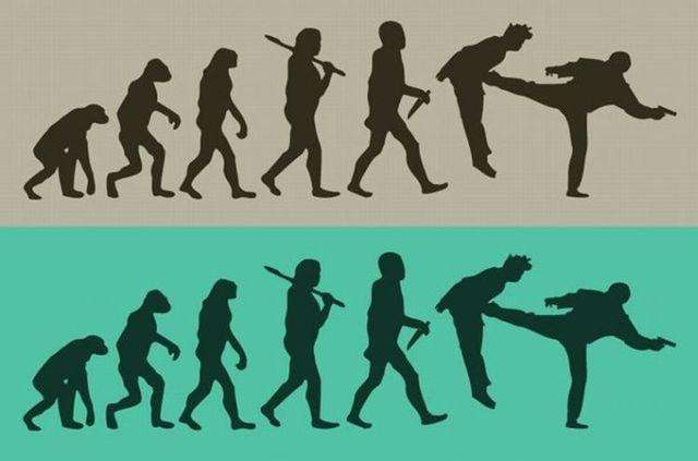 Еволюція людства і не тільки (40 фото)
