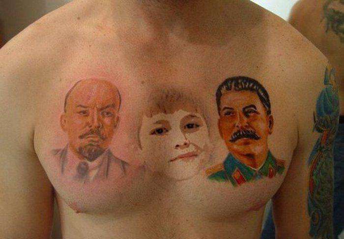 Татуювання. Чисто по-російськи (25 фото)