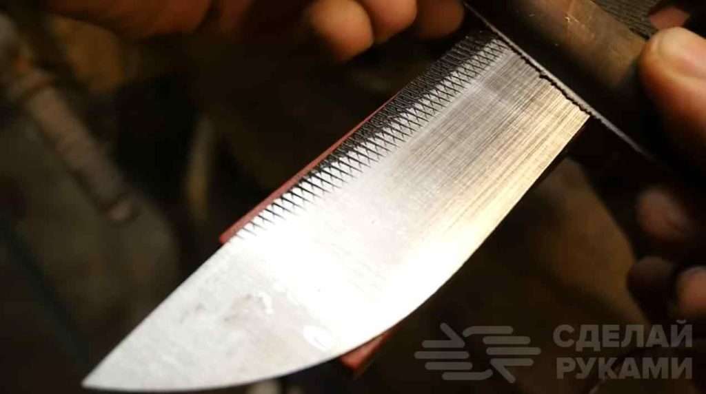 Классный нож из напильника по дереву своими руками Самоделки