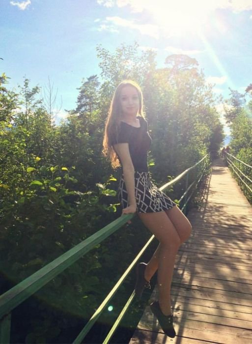Очаровательные девушки из российских социальных сетей позитив