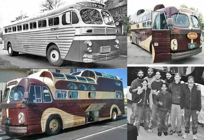 «Миротворец» - уникальный автобус, созданный руками энтузиастов 