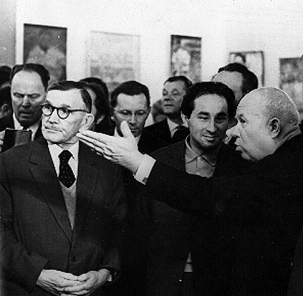 Как Хрущёв выставку авангардистов разгромил. история