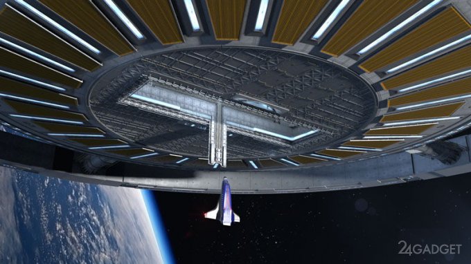 На орбите возведут вращающуюся станцию с искусственной гравитацией гаджеты