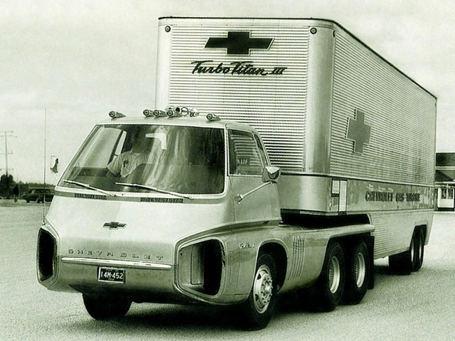 Газотурбинные грузовики 60-х марки и модели