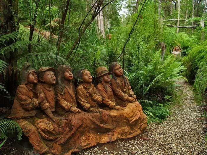 Сад Бруно Торфса - самая посещаемая достопримечательность Австралии Дальние дали