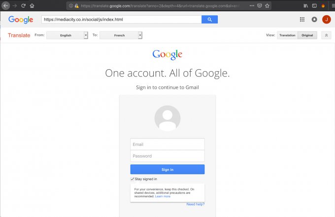 Мошенники крадут пароли через переводчик Google гаджеты