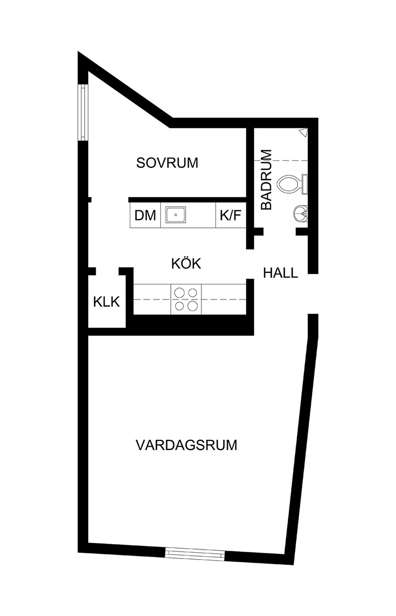 Маленькая квартира с нежными женственными нотками в Стокгольме женственный интерьер