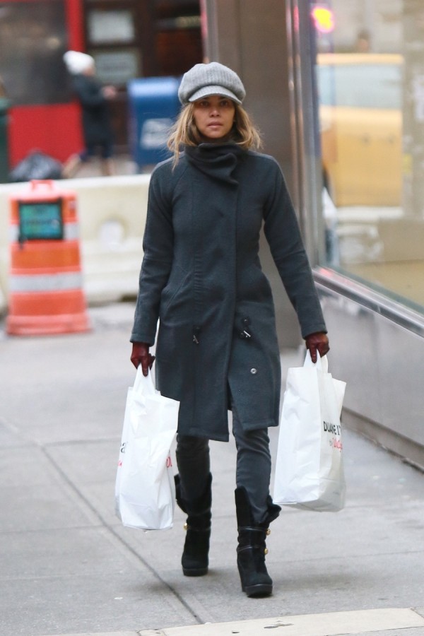 Будни Холли Берри в НЙ halle berry