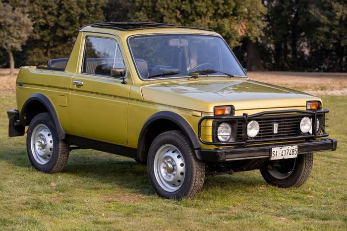 Lada Niva с кузовом кабриолет построенная в Греции   авто
