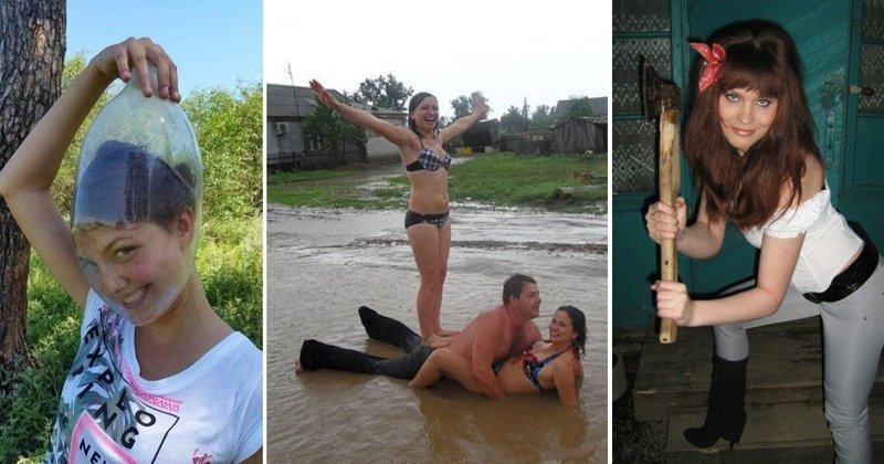 Неприхотливые сельчанки - Это вам не Instagram картинки