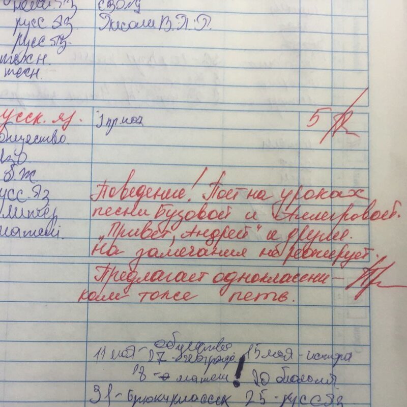 17 убойных замечаний в школьных дневниках, из-за которых родителей вызывают к директору 