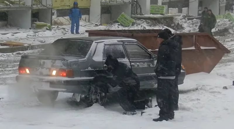 Что делать, если примёрзли колодки 